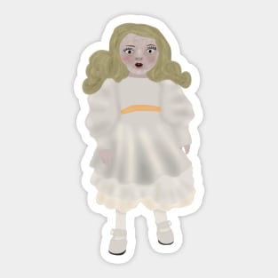 Porcelain Doll Sticker